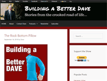Tablet Screenshot of betterdave.com